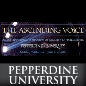 Plenary Address: "A Cappella Hymns from the Worldwide Church"